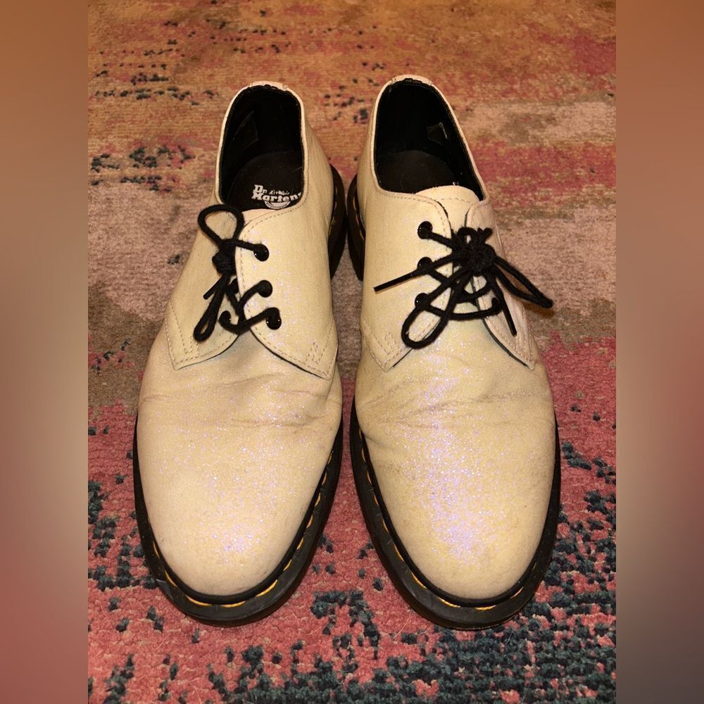 Dr. Martens sparkly shoes